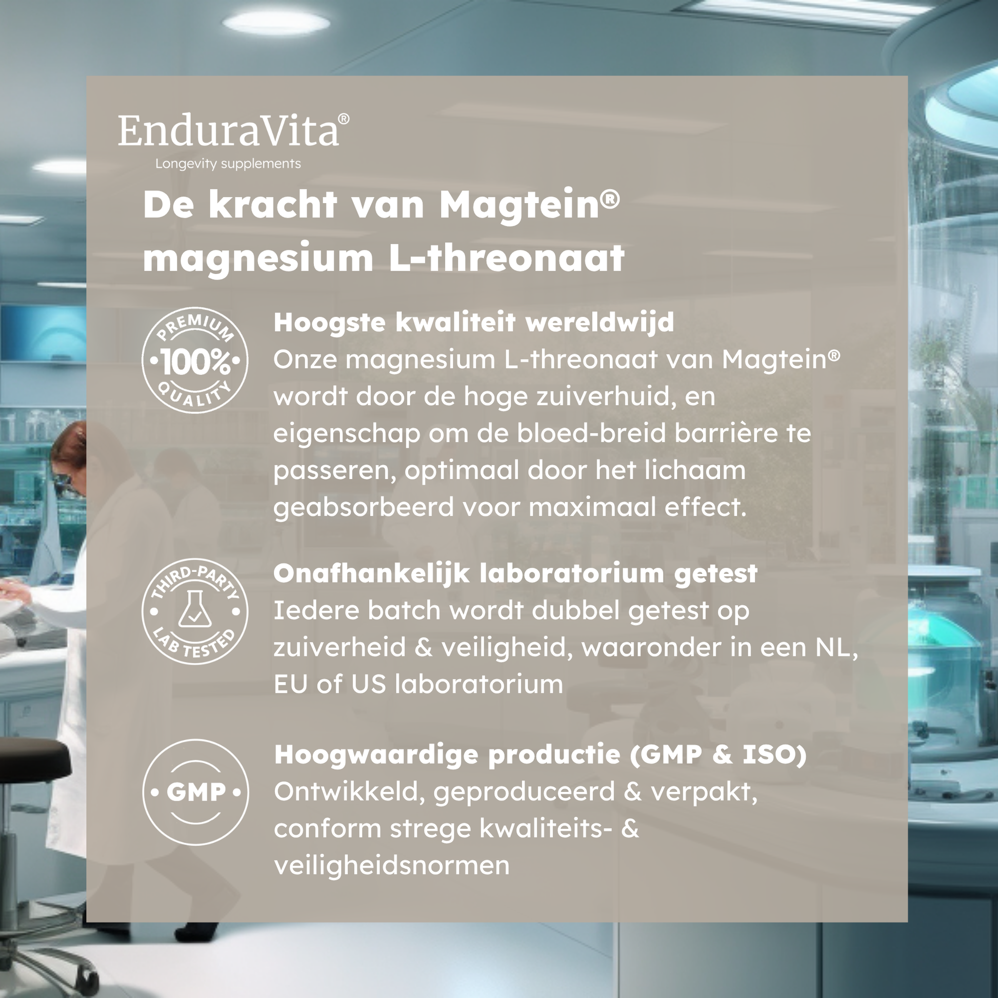 Magnesium L-threonaat supplement